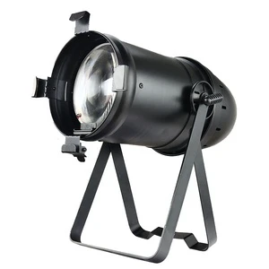Stage Light CRI 92 Warm White 3200K 100w Cob Led Par Light Manual Zoom Par64 No Flash for Party Indoor Theate Car Show
