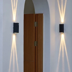 Popular Modern LED Wall Lamp IP65 Waterproof Outdoor Indoor Bedroom Living Room Corridor Hotel Garden Porch Outside Lights