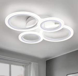 Modern LED Ceiling Lamp Ceiling Light and Living Room Bedroom Kitchen Room Household Ceiling Chandelier