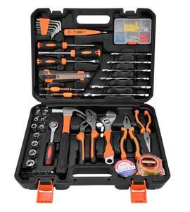Multi-function 53pcs Open End Wrench Tool Set Hand Auto Repair Toolbox Hardware Tools Kit for Home Use