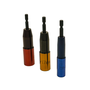 Taiwan Industrial HEX Screwdriver Set Plain Steel Test 110 Impact Wrench 5.5mm~24mm DIY Grade ODM/OEM Day Industrial