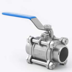 Stainless Steel 3-PC Ball Valve