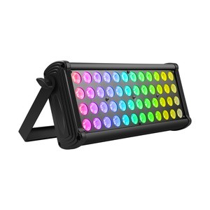 Wall Washer light 80W 48PCS RGB 3IN1 LED Wall Wash Light Stage Background Party Effect Lighting Bar Lamp