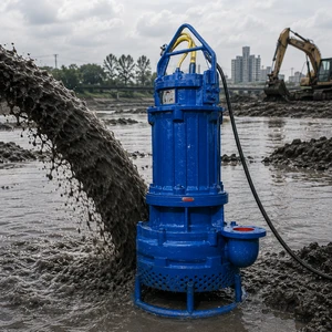 250ZJQ Construction Sites Submersible Slurry Pump 37kw Efficient Wastewater Low Failure Rate Submersible Gravel Pump