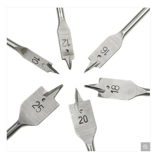 BOMI BMCK-209 13pcs Hex Shank Best Flat Wood Spade Drill Bit Set for Wood Cutting