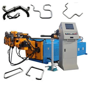 CNC Hydraulic Pipe Molding Square Pipe& Round Tube Fully Automatic Single-Head Servo Core Pipe Bending Machine Tube Bender