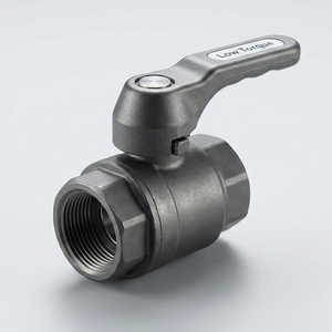 Low torque Floating Ball Valve size 1.1/2'' NPT ends carbon steel suitable for many process services industrial use