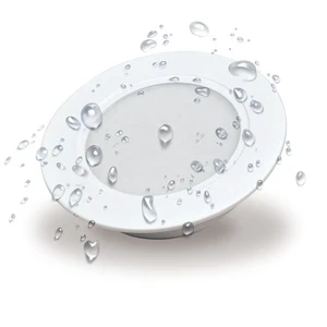 Vertak Waterproof IP54 Flat Led Panel Lamp 5W Recessed Round Ultra Thin Slim Led Panel Light