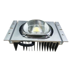 50W IP66 LED COB Street Light Module with Glass Lens Natural White 80x150 Beam Bridgelux Chip for Stadium Lighting
