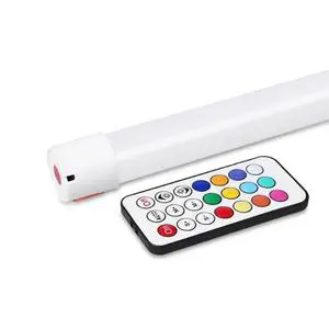4500ma Portable USB Charging Smart T8 Rgb Led Tube Light APP Control RGB Color Changing T8 Rgb Light Tube