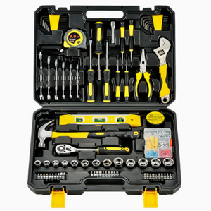 Multi-Functional Hand-Powered Carbon Steel Woodworking Tool Set Customizable OEM Hard Case Manual Box Household Hardware