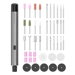 Professional Brushless Motor Rotary Tool Set 46 In 1 Cordless Electric Grinder Pen With 4 LEDs For Dark Area Precision