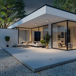 Modern Style 10W IP65 Waterproof Outdoor Chandelier LED Ceiling Light With Ra90 Color Rendering And 5-Year Warranty