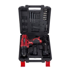 Professional Tool Kit Box Electric Power Combo Household Tool Set Tool Kit with Cordless Power Drill