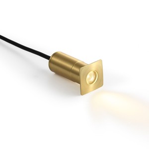 Modern 1W Brass Buried Landscape IP67 Waterproof Led OutdoorUnderground Light