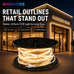 AC110V 220V Driver Free COB IP67 Waterproof 4000K High Brightness Landscape Indoor Outdoor Decor High Voltage LED Strip