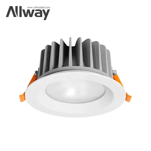 For Modern Waterproof IP54 Round Shape Commercial Aluminum LED Down Light with Adjustable Color Temperature