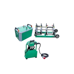 HaiDa 50mm-200mm HDPE Pipe Manual Hydraulic Butt Fusion Welding Machine New 3.75kW 3-Year Warranty