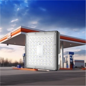 Factory Outlet High Quality ETL Canopy Light IP65 Commercial Lighting Surface Mount Gas Station Garage Ceiling LED Canopy Light