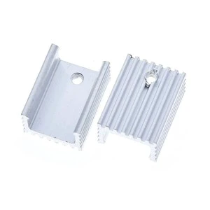 RDS Electronics-TO-220 Cooling Radiator Aluminum Sheet Heatsink Transistor Heat Sink Cooler Cooling