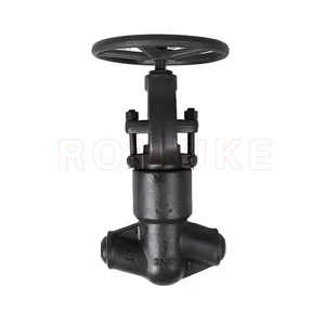 J61H/Y-2500LB API Standard Forged Steel Self Sealing Welded Globe Valve