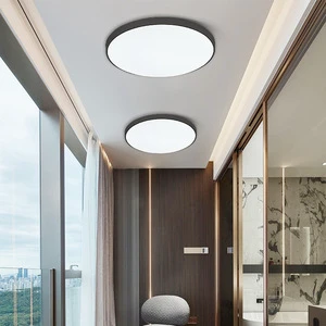 Toppo Crystal Tri Color Emergency Modern Ceiling Light Mounted Bedroom Living Room Ceiling Light Round Lights for Home Ceiling