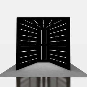 Phone2display 7ft Exhibition Trade Show Aluminum Tension Fabric LED Light RGB Colour Tunnel Enclosure Backdrop 5-Year Warranty
