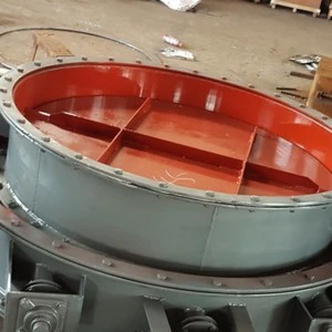 Air Operated Butterfly Valve With Positioner Modulating Flow Valve For Chemical Water Medium