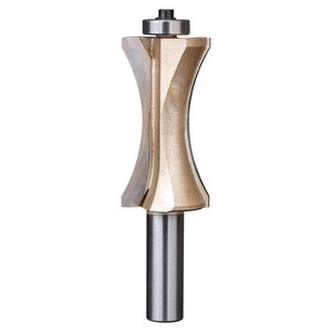 HUHAO 1/2 Shank Bearing Classical Ogee CNC Router Bit Tungsten Woodworking End Mill 6502