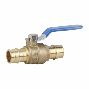 Brand Customization PEX F1960 Connected Lead Free Brass Ball Valve With Certificates Of CUPC NSF/ANSI 61 NSF/ANSI 372