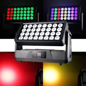 32*40w Dmx512 Ip65 Rgbw 4in1 Led Wallwasher Dj Wedding Stage City Color Outdoor Flood Led Wash Light