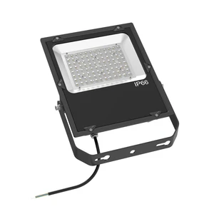 80W IP65 Rated Die-cast Aluminium LED Flood Light High Brightness Solution for Bridge Construction