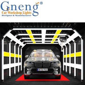 Super Bright High Lumen 3500K 6500K Garage Lamp Modern Auto LED Tunnel Car Detailing Lighting High CRI Garage Light Tunnel