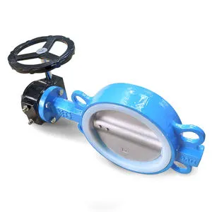 Mechanical Flange butterfly Valve, Cut - off Valve for Water Supply Pipeline, Manual and Electric Wafer butterfly Valve