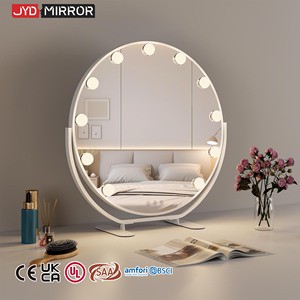 Tabletop White Wholesale Custom Light Up 12v Adapter Illuminated Led Bulbs Vanity With Lights Makeup Mirror