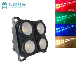 High Power 400w 3in1 4 Eye Cob Par Lights Led 400w Rgb Audience Light for Stage Blinder Par Light