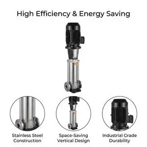 Energy-saving CDL/CDLF Vertical Multistage Centrifugal Pumps Are Used for Water Pressure Boosting in High-rise Buildings.