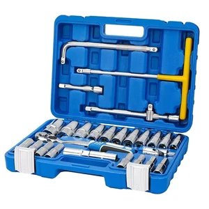 Steeltreks Hardware Tool Sets New 28 Pcs Mechanic Car Repairing 72T Spanner Box Crv 1/2