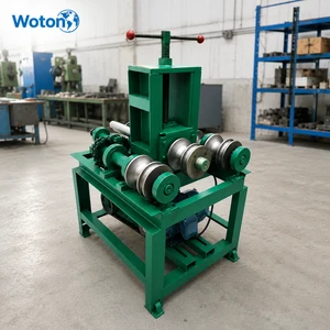 Electric Hydraulic Automatic Alloy Arc Bending Rolling Machine Top Grade Small Steel Pipe Bending Machinery Stainless Steel Tube
