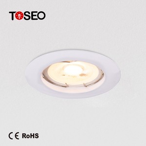 Die-Cast Aluminum Recessed LED Downlight Dimmable Ceiling Lights for Indoor Outdoor Commercial Use