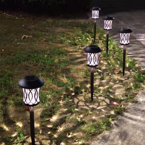 Solar-powered Ultra-Bright CE Certified Chinese Style Lawn Lamp Garden Decoration Landscape Ground-insert Light Villa Ambiance