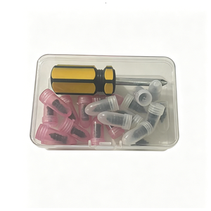 Tire Repair Nails, Tire Fix Rubber Nail Kits Heavy Duty Vacuum Tyre Tool With Screwdriver Box