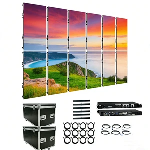 P2.6 P3.91 P4.81 Complete Set Outdoor Led Display Advertising Rental Indoor HD Waterproof Led Screen Panel Video Wall Pantalla