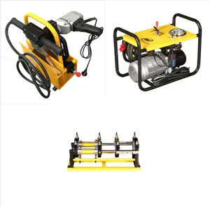 CE Certification 40-160mm WD160HA Hydraulic Butt Fusion Welding Machine Automatic 3.35kw Pipe Welding Machine Fitting PE,PP,PPR