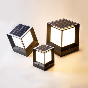 Led Gate Fence Post Lamp Garden Pillar Light Waterproof Decoration and Lighting Feature Column Light