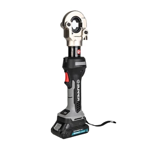 BLM-300 Battery Powered Hydraulic Crimping Tool Brushless Motor Cordless 60KN 17mm Stroke Cu 300mm/Al 240mm 18V/2.0Ah Plastic