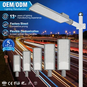 COVEDA Wholesale Photocell Streetlight Ip66 Waterproof 30w 50w 100w 150w 200w Lamp Main Road SMD Outdoor Led Street Light