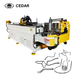 Double Head Hollow Ss Hydraulic Cnc Tube and Pipe Bender Bending Pipe Machine 6 Axis Price