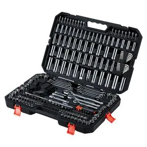 253 Piece Auto Repair Tool Set Mechanics Kit with 1/4\