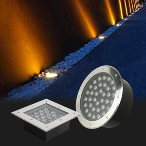 Ip66 Waterproof Inground Light Landscape Recessed Outdoor Deck Garden Ground Buried Lamp Led Underground Light